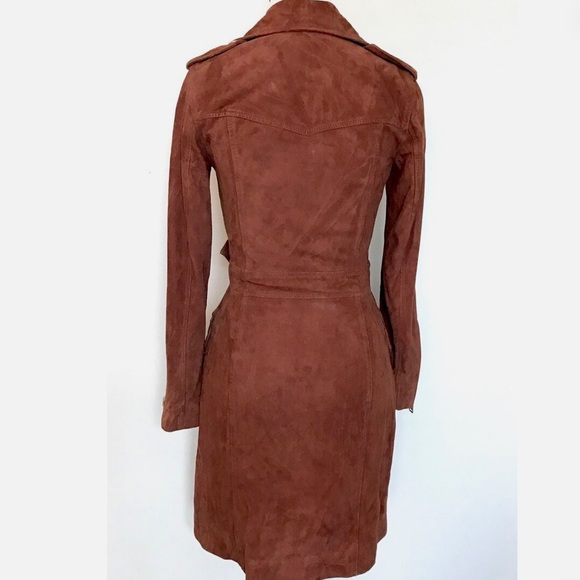 Worn Once! ALL SAINTS ‘Chilltern’ Suede Jacket - Picture 8 of 9